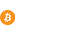 Bitcoin cryptocurrency logo on orange background