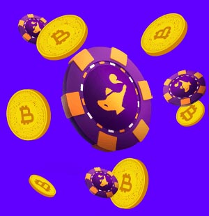 Bitcoins and playing chips