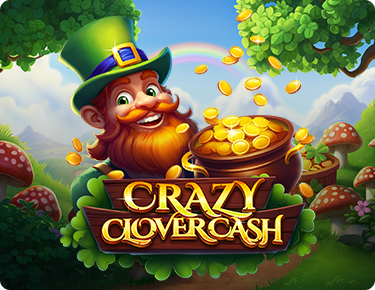 Leprechaun-themed slot game promo for 